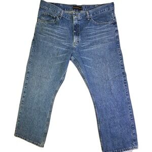 Lee blue jeans relaxed bootcut men's size 42x30